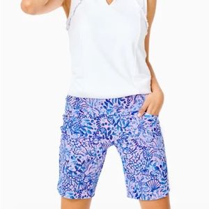 NWT Lilly Pulitzer Reid Short Calla Lilly Pink high tides good vibes size 00